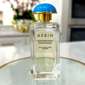 2/3 full bottle of 3.4 fl oz AERIN Mediterranean Honeysuckle parfum